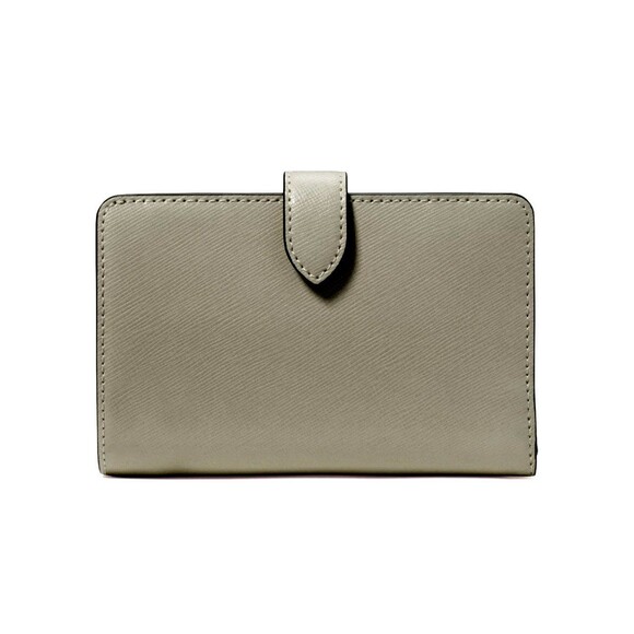 New Kate Spade Madison Medium Compact Bifold Wallet Leather Dusky Pine - Picture 3 of 3